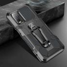 For vivo Y20 Machine Armor Warrior Shockproof PC + TPU Protective Case(Space Gray) - 1
