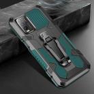 For vivo Y20 Machine Armor Warrior Shockproof PC + TPU Protective Case(Army Green) - 1