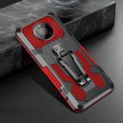 For Huawei Mate 40 Machine Armor Warrior Shockproof PC + TPU Protective Case(Red) - 1