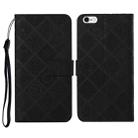 For OPPO F1s Ethnic Style Embossed Pattern Horizontal Flip Leather Case with Holder & Card Slots & Wallet & Lanyard(Black) - 1