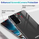 For Samsung Galaxy S21 Ultra 5G Shockproof Thickening Acrylic Protective Case(Transparent) - 3