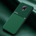 For Xiaomi Redmi K30 Pro Classic Tilt Strip Grain Magnetic Shockproof PC + TPU Case(Green) - 1