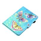 Coloured Drawing Stitching Horizontal Flip Leather Case with Holder & Card Slot & Sleep / Wake-up Function For iPad 10.2 2021 / 2020 / 2019 / Air (2019)(Colorful Butterflies) - 5
