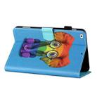 Coloured Drawing Stitching Horizontal Flip Leather Case with Holder & Card Slot & Sleep / Wake-up Function For iPad mini 5 / 4 / 3 / 2 / 1(Colorful Elephant) - 4