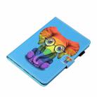 Coloured Drawing Stitching Horizontal Flip Leather Case with Holder & Card Slot & Sleep / Wake-up Function For iPad mini 5 / 4 / 3 / 2 / 1(Colorful Elephant) - 5