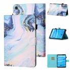 For Lenovo Tab FHD M10 Plus X606F Coloured Drawing Stitching Horizontal Flip Leather Case with Holder & Card Slot & Sleep / Wake-up Function(Quicksand) - 1