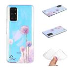 For Xiaomi Mi 10T Coloured Drawing Pattern Transparent TPU Protective Case(Dandelion) - 1