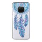 For Xiaomi Mi 10T Lite Coloured Drawing Pattern Transparent TPU Protective Case(Windmill) - 1