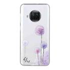 For Xiaomi Mi 10T Lite Coloured Drawing Pattern Transparent TPU Protective Case(Dandelion) - 1