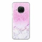 For Xiaomi Mi 10T Lite Coloured Drawing Pattern Transparent TPU Protective Case(Marble) - 1