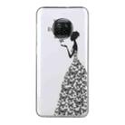 For Xiaomi Mi 10T Lite Coloured Drawing Pattern Transparent TPU Protective Case(Butterfly Girl) - 1