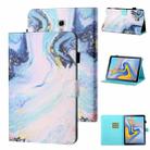 For Samsung Galaxy Tab A 10.5 T590/T595 Coloured Drawing Stitching Horizontal Flip Leather Case with Holder & Card Slot & Sleep / Wake-up Function(Quicksand) - 1