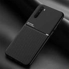 For OnePlus Nord Classic Tilt Strip Grain Magnetic Shockproof PC + TPU Case(Black) - 1