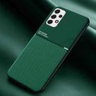 For Samsung Galaxy A53 5G Classic Tilt Magnetic PC + TPU Phone Case (Dark Green) - 1