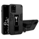 For Samsung Galaxy S20 Ultra 2 in 1 PC + TPU Shockproof Protective Case with Invisible Holder(Black) - 1