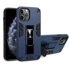For iPhone 11 Pro 2 in 1 PC + TPU Shockproof Protective Case with Invisible Holder (Royal Blue) - 1
