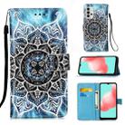 For Samsung Galaxy A32 5G 3D Painting Horizontal Flip Leather Case with Holder & Card Slot & Lanyard(Mandala) - 1