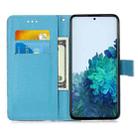 For Samsung Galaxy S21 5G 3D Painting Horizontal Flip Leather Case with Holder & Card Slot & Lanyard(Tower Butterfly) - 4