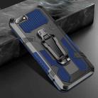 For Xiaomi Redmi 6A Armor Warrior Shockproof PC + TPU Protective Case(Blue) - 1