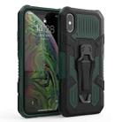 For Xiaomi Redmi 7A Armor Warrior Shockproof PC + TPU Protective Case(Army Green) - 1