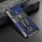 For Xiaomi Redmi Note 8 Armor Warrior Shockproof PC + TPU Protective Case(Blue) - 1