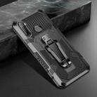 For Xiaomi Redmi Note 8 Armor Warrior Shockproof PC + TPU Protective Case(Black) - 1