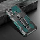 For Motorola One Fusion Armor Warrior Shockproof PC + TPU Protective Case(Army Green) - 1