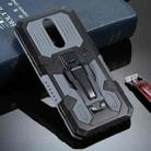 For Xiaomi Redmi 8 Armor Warrior Shockproof PC + TPU Protective Case(Grey) - 1