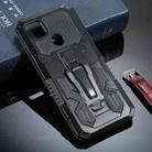 For Xiaomi Redmi 9C Armor Warrior Shockproof PC + TPU Protective Case(Black) - 1