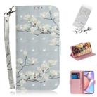 For Galaxy A10s 3D Colored Drawing Horizontal Flip Leather Case with Holder & Card Slot & Wallet & Lanyard(Magnolia) - 1