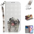 For Galaxy A10s 3D Colored Drawing Horizontal Flip Leather Case with Holder & Card Slot & Wallet & Lanyard(Pug) - 1
