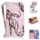 For Galaxy A50s 3D Colored Drawing Horizontal Flip Leather Case with Holder & Card Slot & Wallet & Lanyard(High-Heeled) - 1