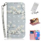 For Galaxy A50s 3D Colored Drawing Horizontal Flip Leather Case with Holder & Card Slot & Wallet & Lanyard(Magnolia) - 1