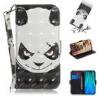 For Xiaomi Redmi Note 8 Pro 3D Colored Drawing Horizontal Flip Leather Case with Holder & Card Slot & Wallet & Lanyard(Angry Bear) - 1