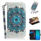 For Xiaomi Redmi Note 8 Pro 3D Colored Drawing Horizontal Flip Leather Case with Holder & Card Slot & Wallet & Lanyard(Peacock Wreath) - 1
