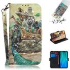 For Xiaomi Redmi Note 8 Pro 3D Colored Drawing Horizontal Flip Leather Case with Holder & Card Slot & Wallet & Lanyard(Zoo) - 1