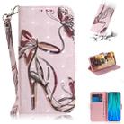 For Xiaomi Redmi Note 8 Pro 3D Colored Drawing Horizontal Flip Leather Case with Holder & Card Slot & Wallet & Lanyard(High-Heeled) - 1