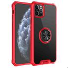 Armor Ring PC + TPU Magnetic Shockproof Protective Case For iPhone 11 Pro Max(Red) - 2