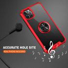 Armor Ring PC + TPU Magnetic Shockproof Protective Case For iPhone 11 Pro Max(Red) - 7