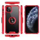 Armor Ring PC + TPU Magnetic Shockproof Protective Case For iPhone 11 Pro Max(Red) - 8
