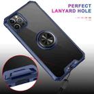 Armor Ring PC + TPU Magnetic Shockproof Protective Case For iPhone 11 Pro Max(Blue) - 3