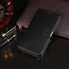 For Meizu M10 idewei Crazy Horse Texture Horizontal Flip Leather Case with Holder & Card Slots & Wallet(Black) - 1
