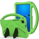 For Huawei MediaPad M3 Lite 8.0 /  M6 8.4 EVA Flat Anti Falling Protective Case Shell with Holder(Green) - 1