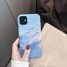 Water Sticker Shockproof Hard Protective Case For iPhone 11 Pro Max(Shoal of Fish) - 2