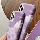 Water Stick Style Hard Protective Case For iPhone 11 Pro Max(Purple Starry Sky) - 5