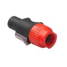 NL4FC 2221 4 Pin Plug Male Speaker Audio Connector(Red) - 1