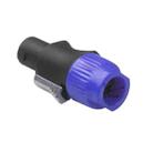 NL4FC 2221 4 Pin Plug Male Speaker Audio Connector(Blue) - 1