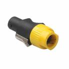 NL4FC 2221 4 Pin Plug Male Speaker Audio Connector(Yellow) - 1