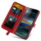 For Sony Xperia 8 Life of Tree Embossing Pattern Horizontal Flip Leather Case with Holder & Card Slot & Wallet & Photo Frame & Lanyard(Red) - 6