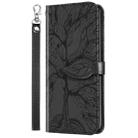 For Sony Xperia 8 Life of Tree Embossing Pattern Horizontal Flip Leather Case with Holder & Card Slot & Wallet & Photo Frame & Lanyard(Black) - 2
